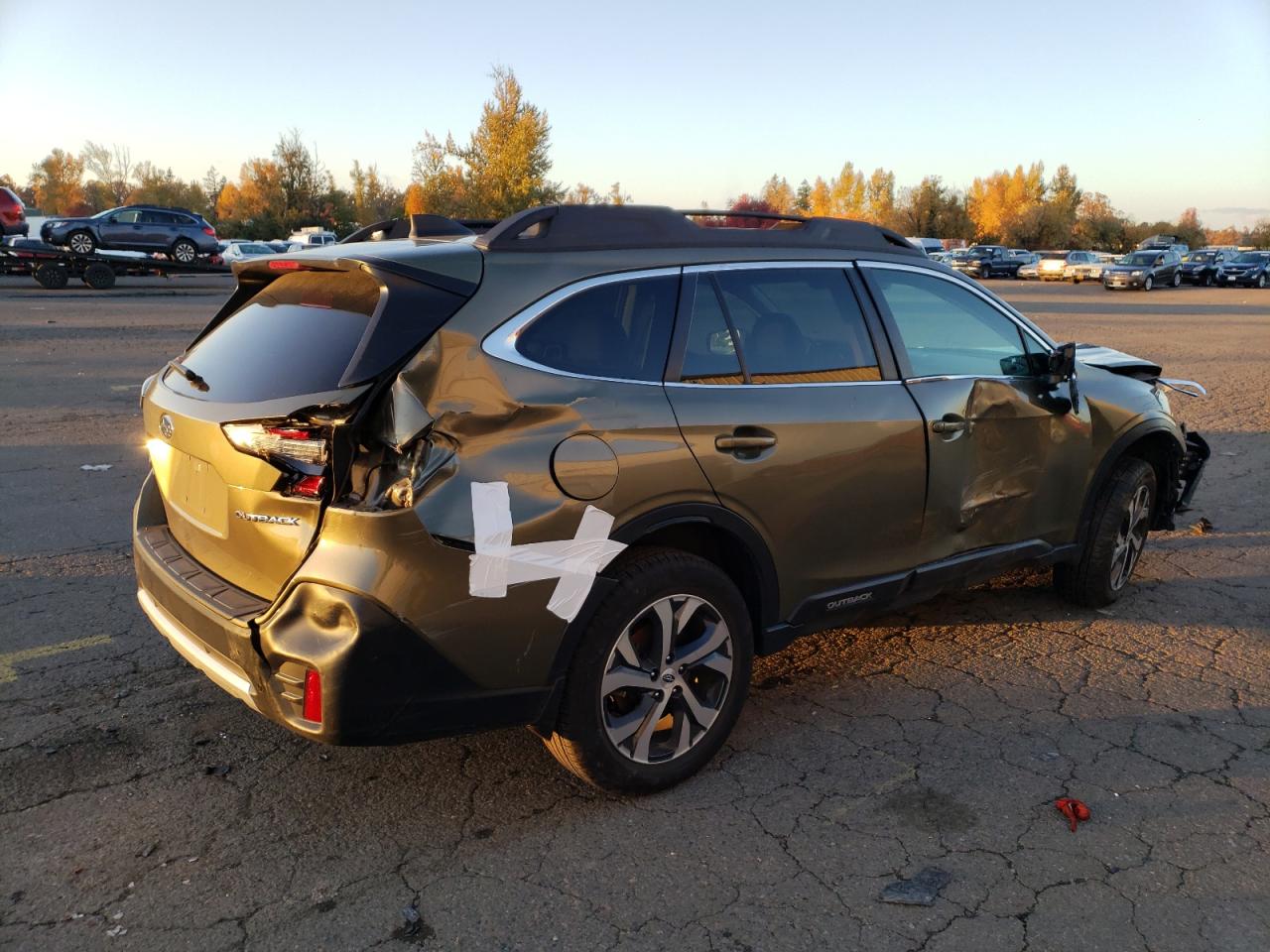 Obraz 3 z 2022 SUBARU OUTBACK LIMITED 2022 z VIN 4S4BTANC7N3257277