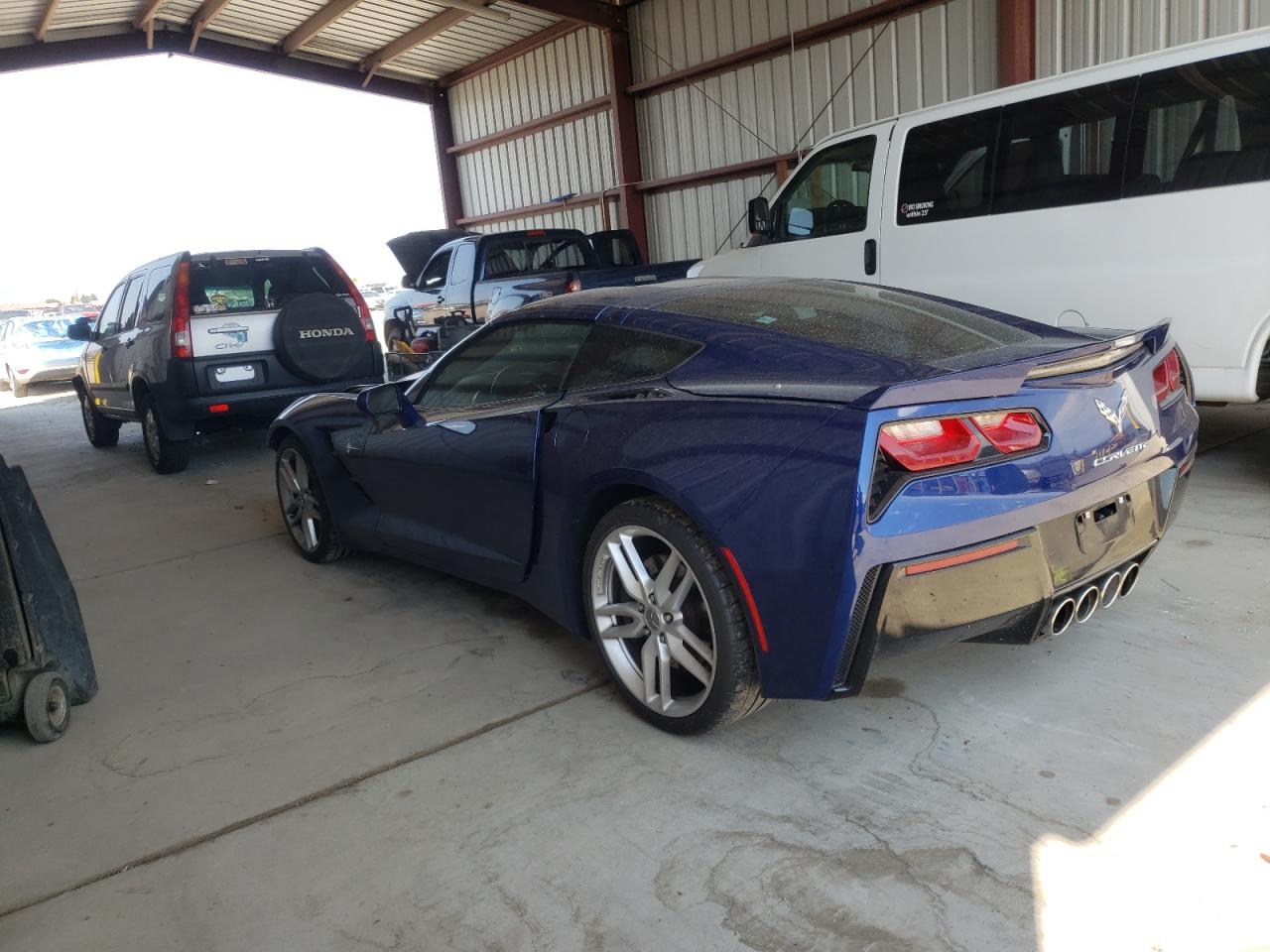 Изображение 2 2017 CHEVROLET CORVETTE STINGRAY Z51 1LT 2017 с VIN 1G1YG2D77H5111492