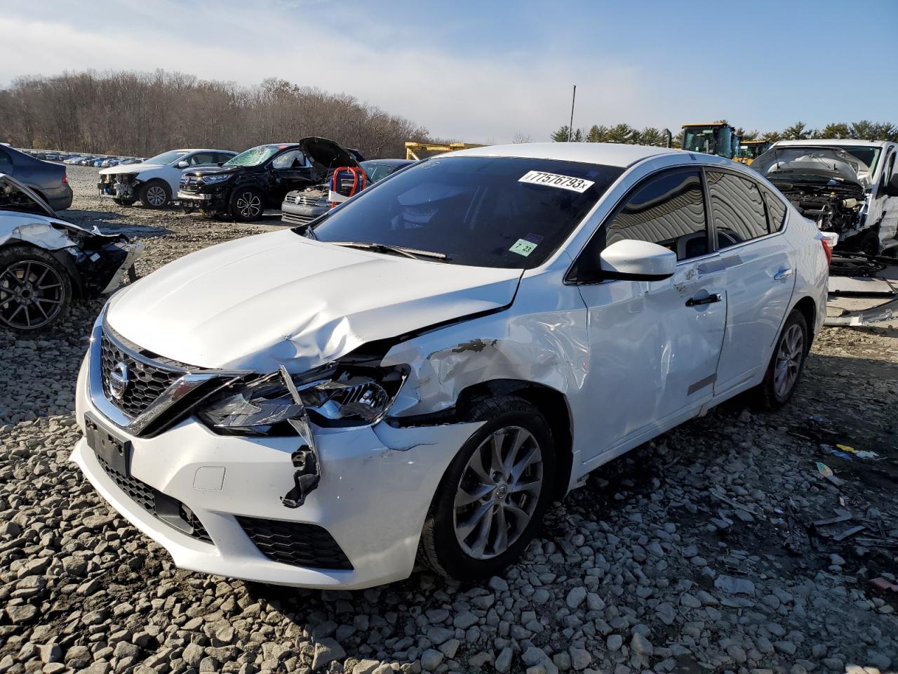 Image 1 of 2018 NISSAN SENTRA S 2018 with VIN 3N1AB7AP1JY296692