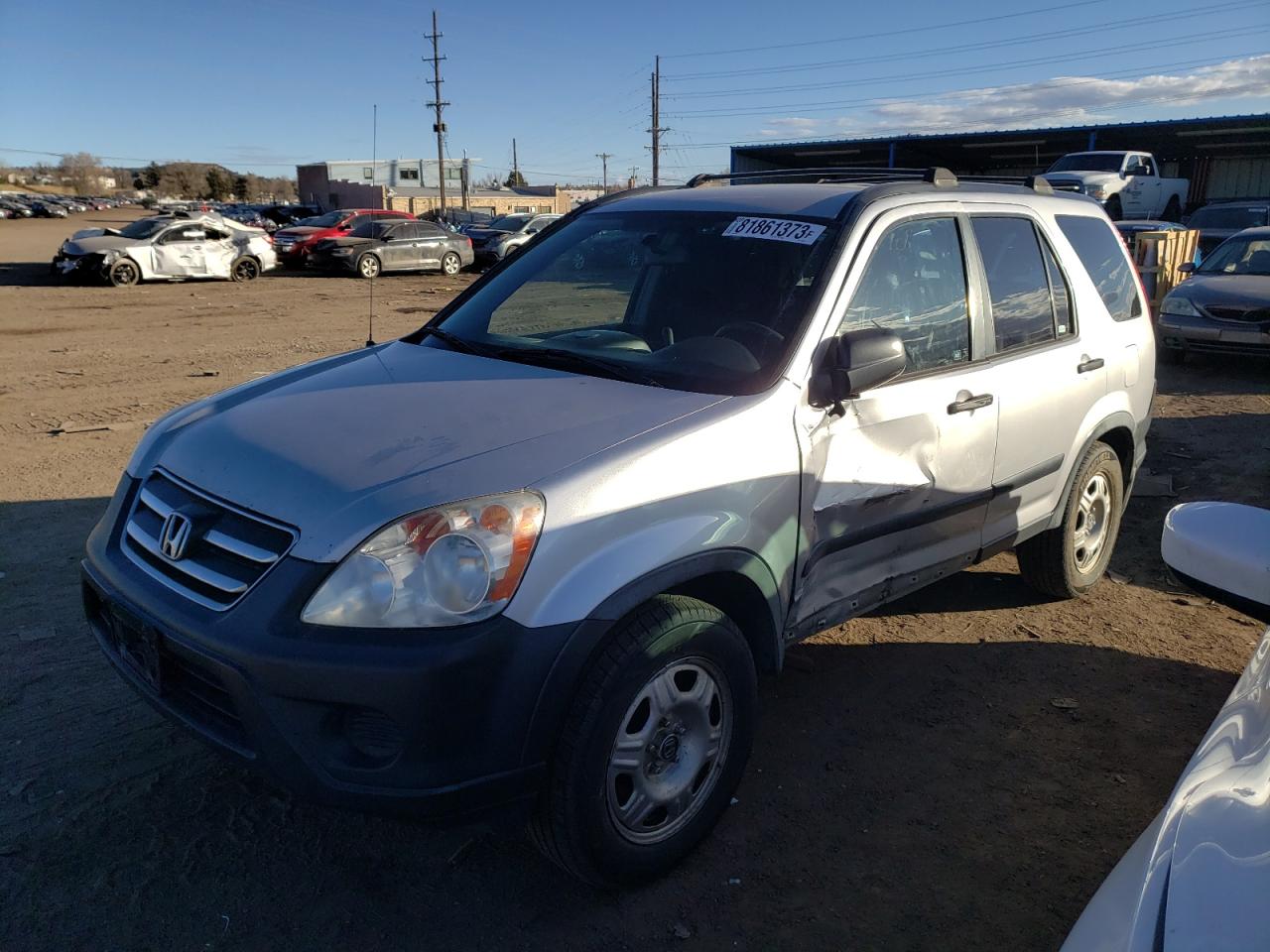 Image 1 of 2006 HONDA CR-V LX 2006 with VIN JHLRD78526C022354