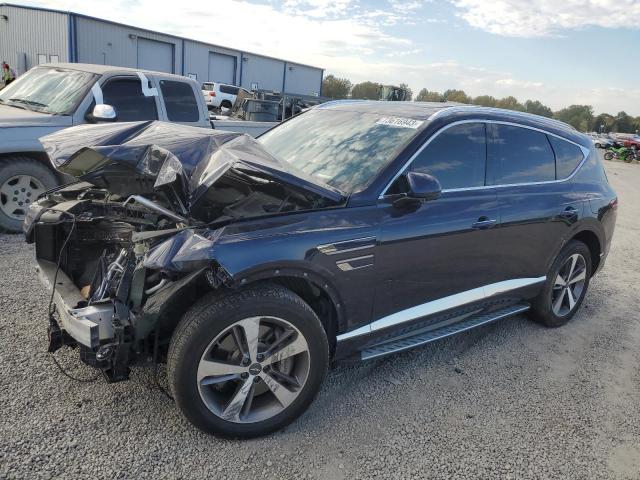 Image 1 of 2022 GENESIS GV80 BASE 2022 with VIN KMUHCESC5NU080388