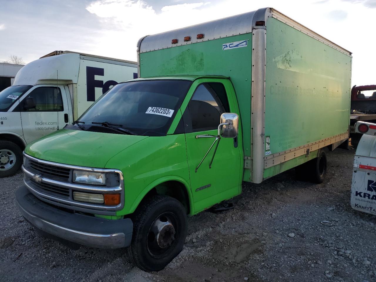 Image 1 of 2002 CHEVROLET EXPRESS G3500  2002 with VIN 1GBJG31R421134641