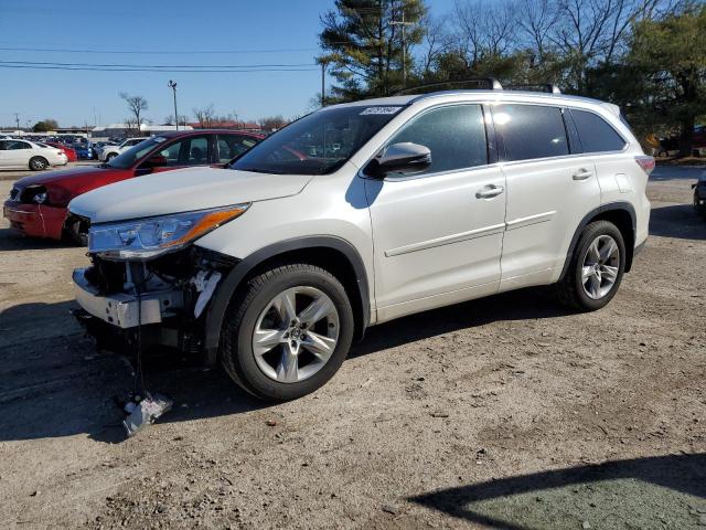 Image 1 of 2016 TOYOTA HIGHLANDER LIMITED 2016 with VIN 5TDDKRFH2GS352162