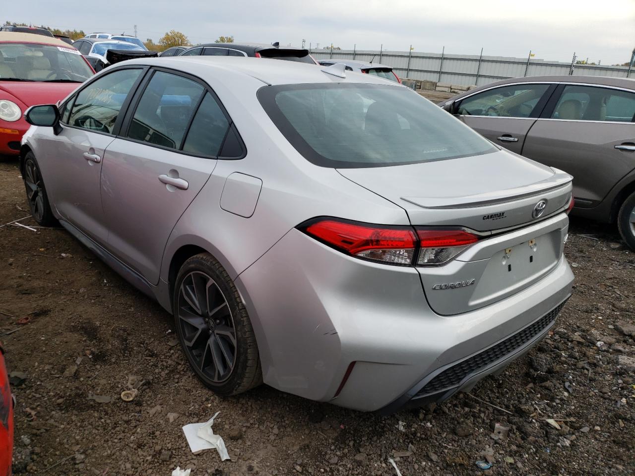 Image 2 of 2020 TOYOTA COROLLA SE 2020 with VIN 5YFS4RCE0LP046270
