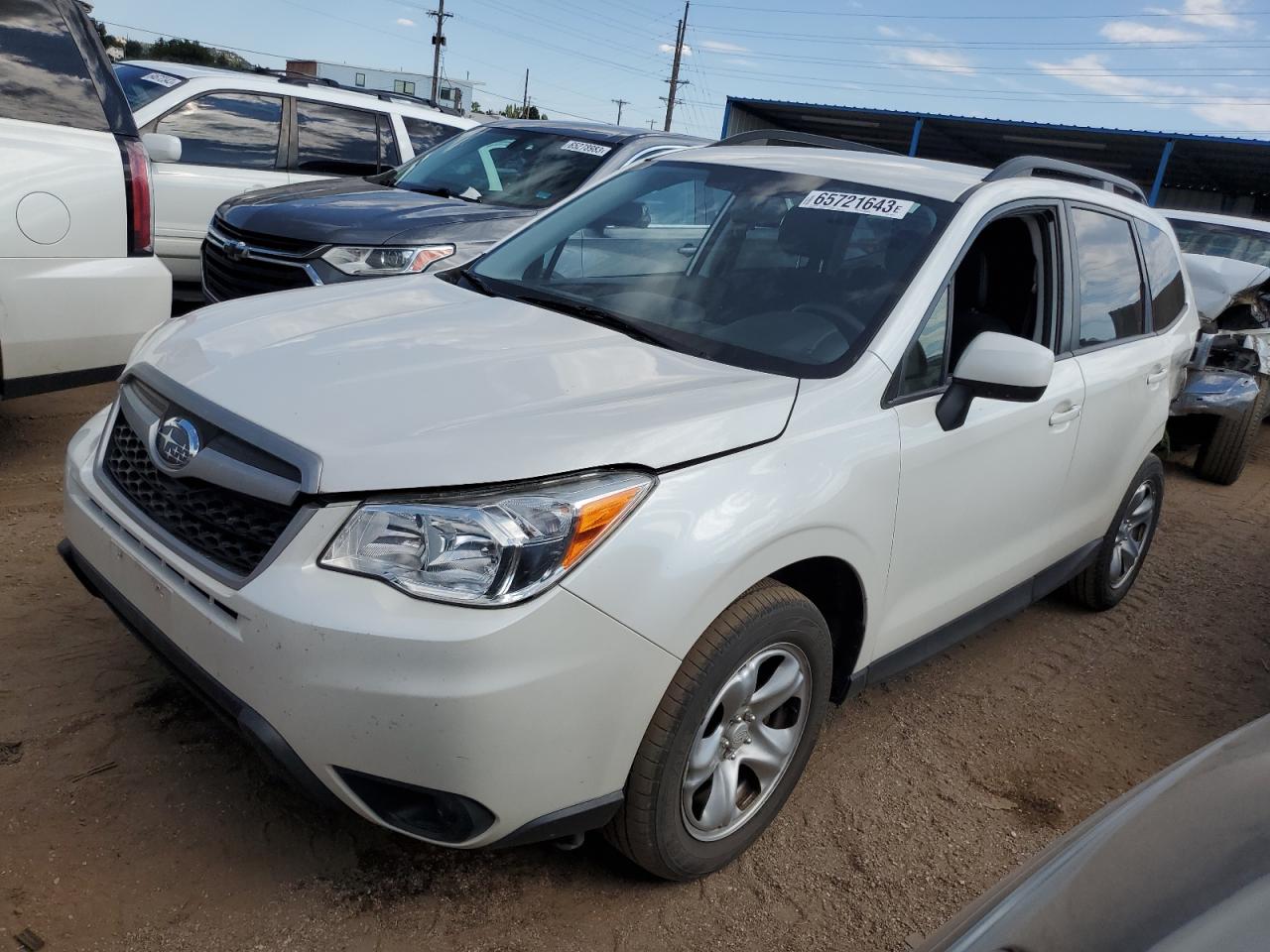Obraz 1 z 2014 SUBARU FORESTER 2.5I 2014 z VIN JF2SJCAC1EG498550