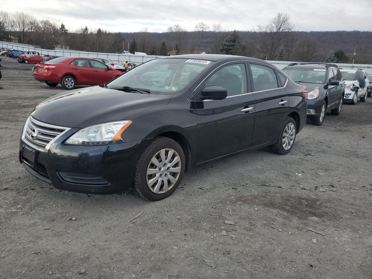 Image 1 of 2014 NISSAN SENTRA S 2014 with VIN 3N1AB7AP2EY280006