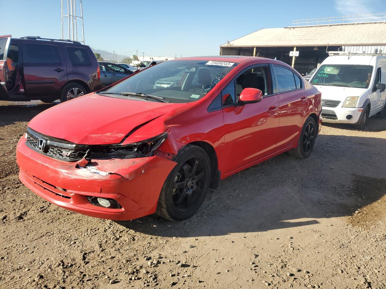 2012 HONDA CIVIC SI 2012 image