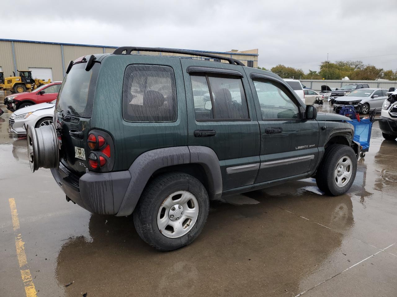 Image 3 of 2003 JEEP LIBERTY SPORT 2003 with VIN 1J4GL48K83W583271