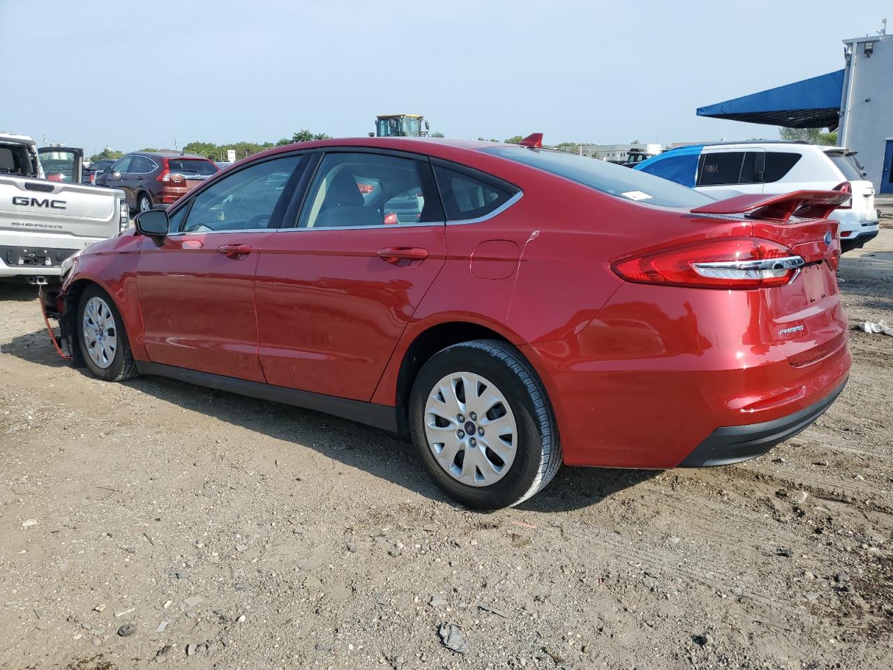 Изображение 2 2020 FORD FUSION S 2020 с VIN 3FA6P0G76LR184928