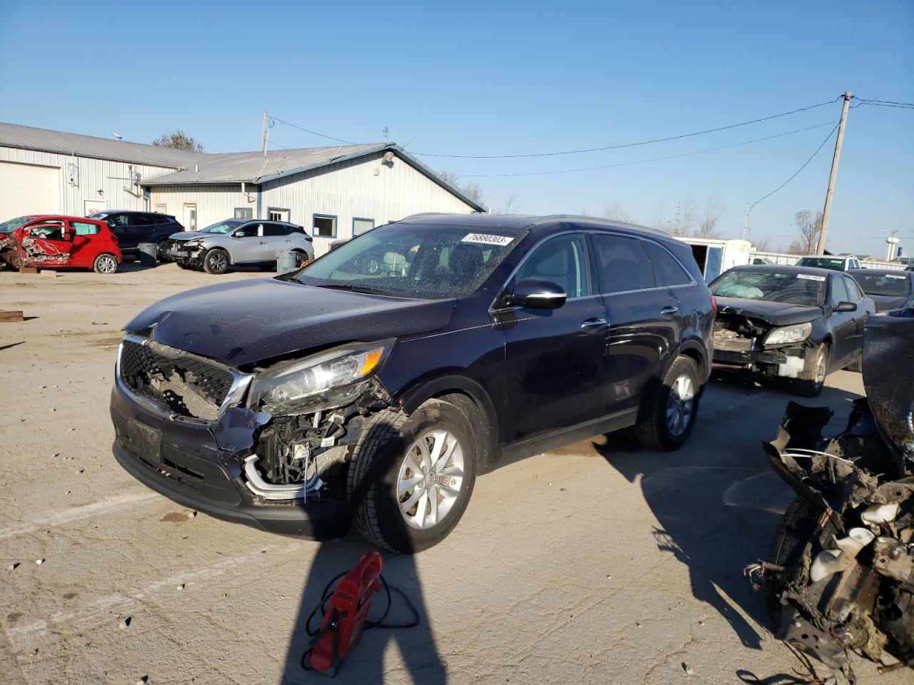 Image 1 of 2016 KIA SORENTO LX 2016 with VIN 5XYPG4A39GG064326