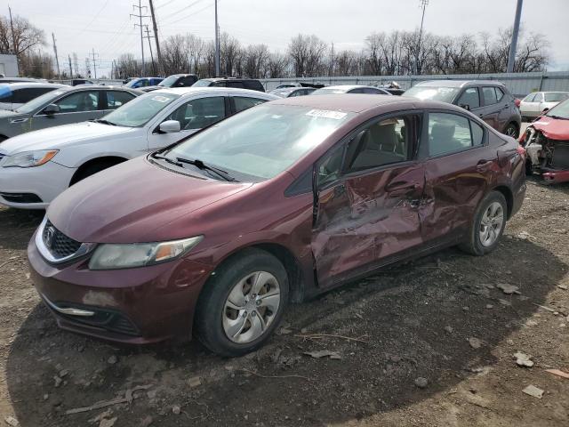 Изображение 1 2014 HONDA CIVIC LX 2014 с VIN 19XFB2F57EE213822