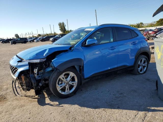 Image 1 of 2022 HYUNDAI KONA SEL 2022 with VIN KM8K32AB1NU927354