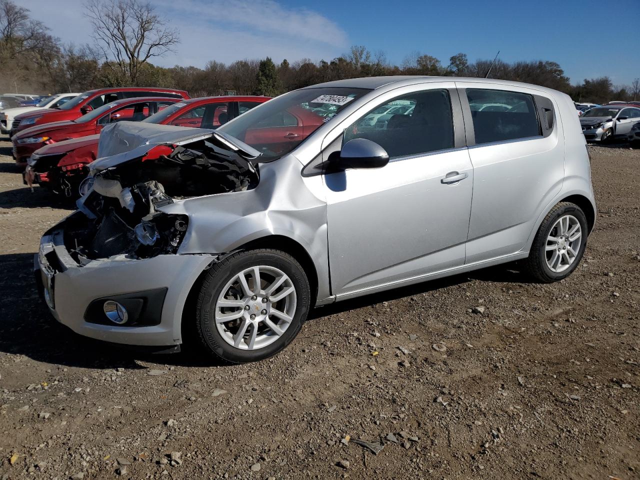Image 1 of 2012 CHEVROLET SONIC LT 2012 with VIN 1G1JC6SH8C4193621