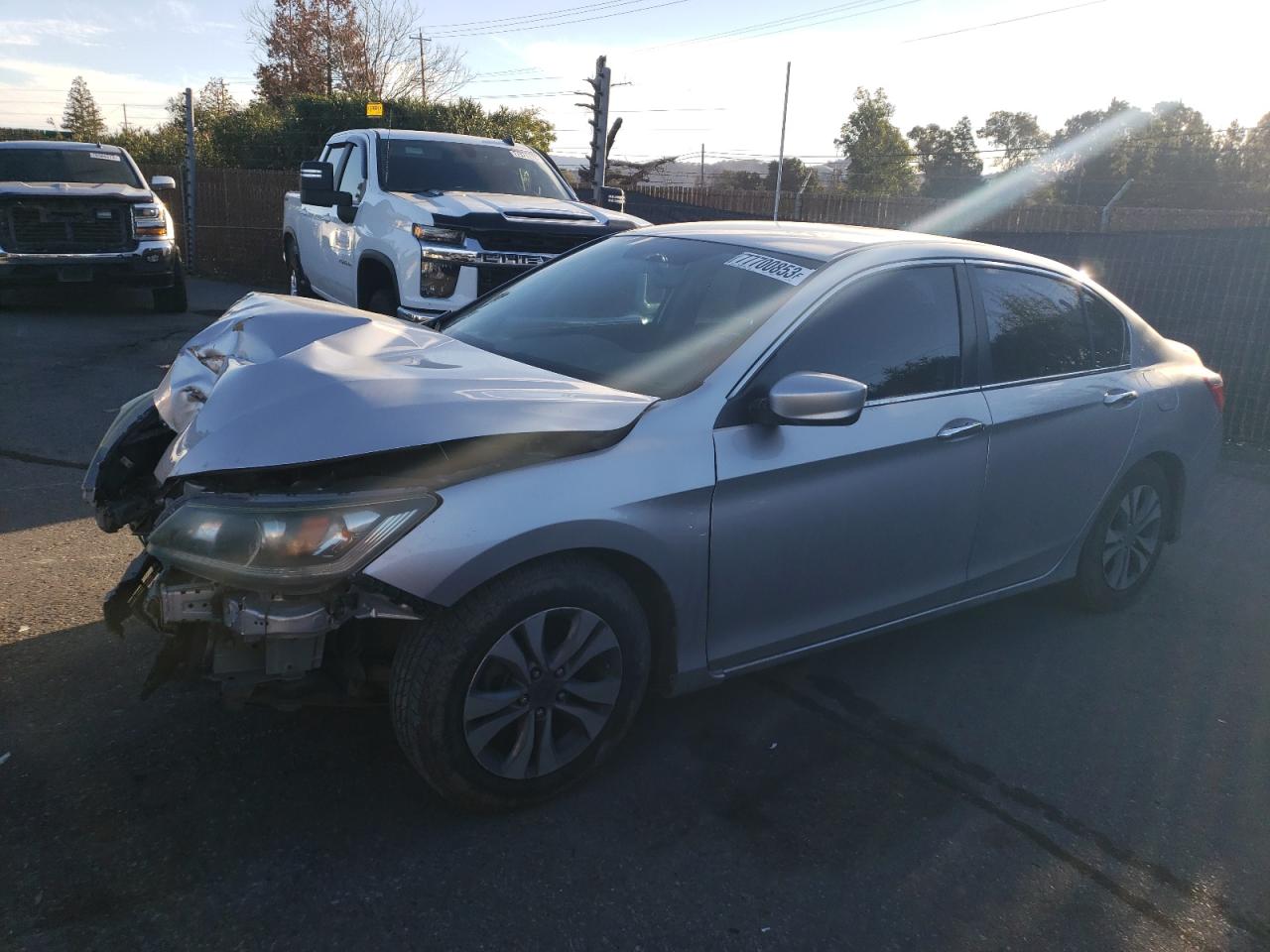 Image 1 of 2014 HONDA ACCORD LX 2014 with VIN 1HGCR2F35EA110688
