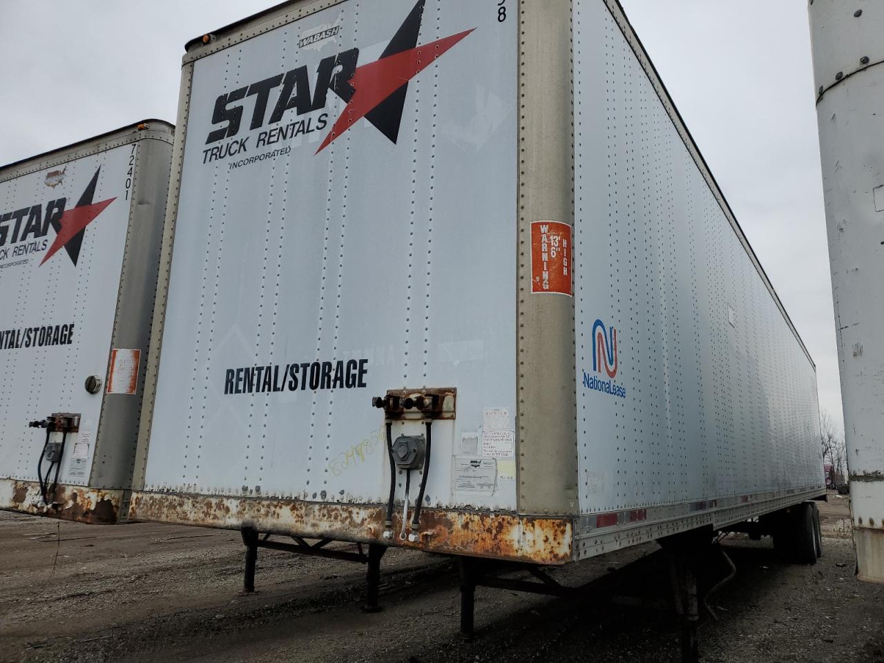 Obraz 2 z 1995 WABASH TRAILER 1995 z VIN 1JJV532U8SL248238
