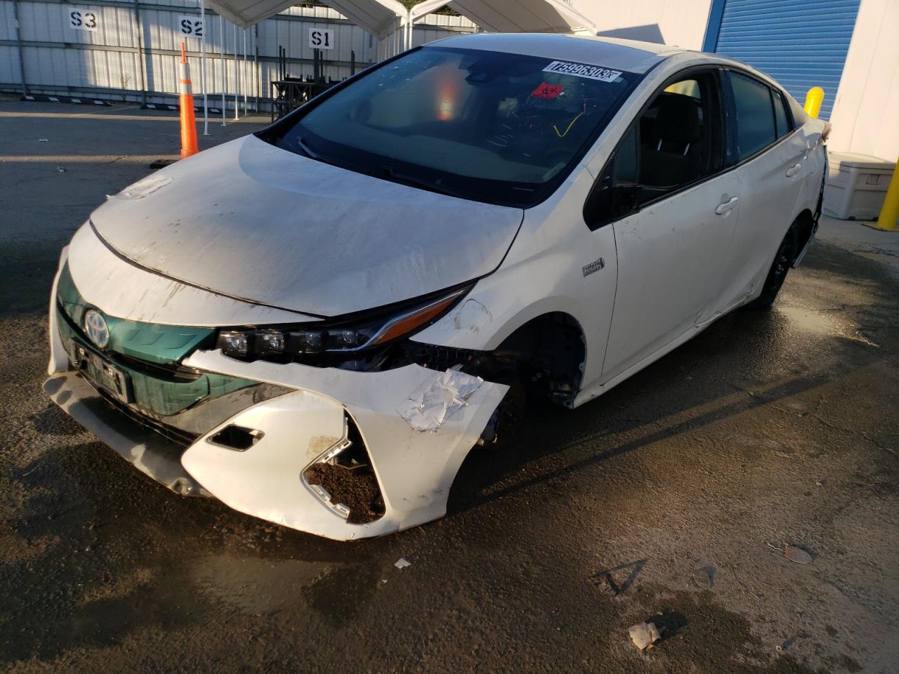 Image 1 of 2018 TOYOTA PRIUS PRIME 2018 with VIN JTDKARFP8J3078606