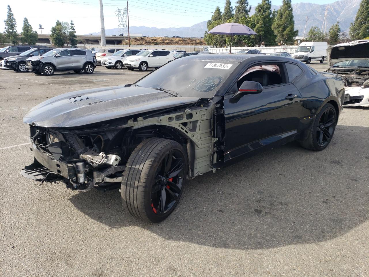 Image 1 of Chevrolet Camaro Lt1 2022 with VIN 1G1FF1R78N0106260