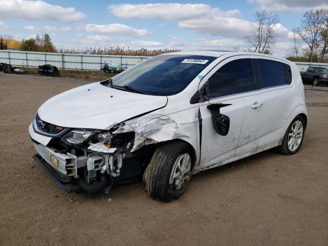 Image 1 of 2019 CHEVROLET SONIC LT 2019 with VIN 1G1JD6SB3K4126559