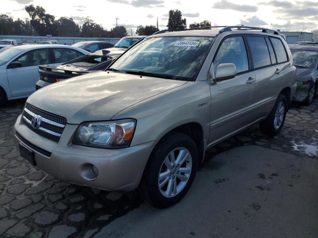 Image 1 of 2006 TOYOTA HIGHLANDER HYBRID 2006 with VIN JTEEW21A660004632