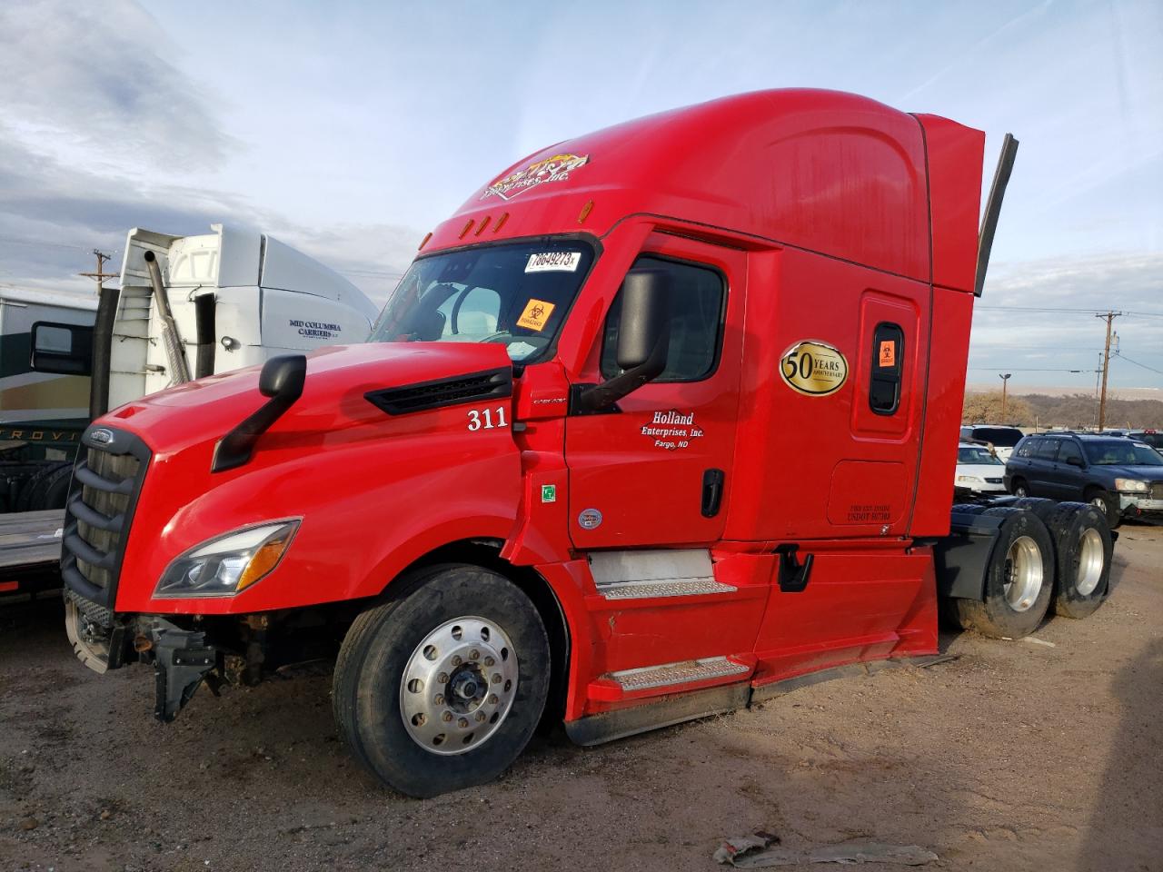 Image 2 of 2023 FREIGHTLINER CASCADIA 126  2023 with VIN 3AKJHHDR3PSNV0836