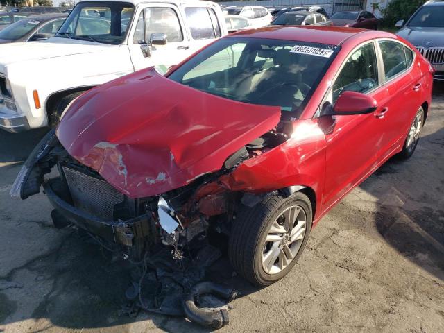 Image 1 of 2020 HYUNDAI ELANTRA SEL 2020 with VIN KMHD84LF5LU017757