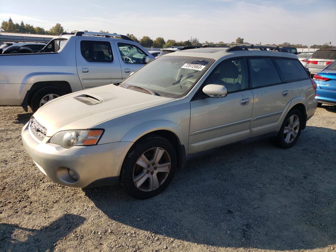 Image 1 of 2005 SUBARU LEGACY OUTBACK 2.5 XT LIMITED 2005 with VIN 4S4BP67CX54349704