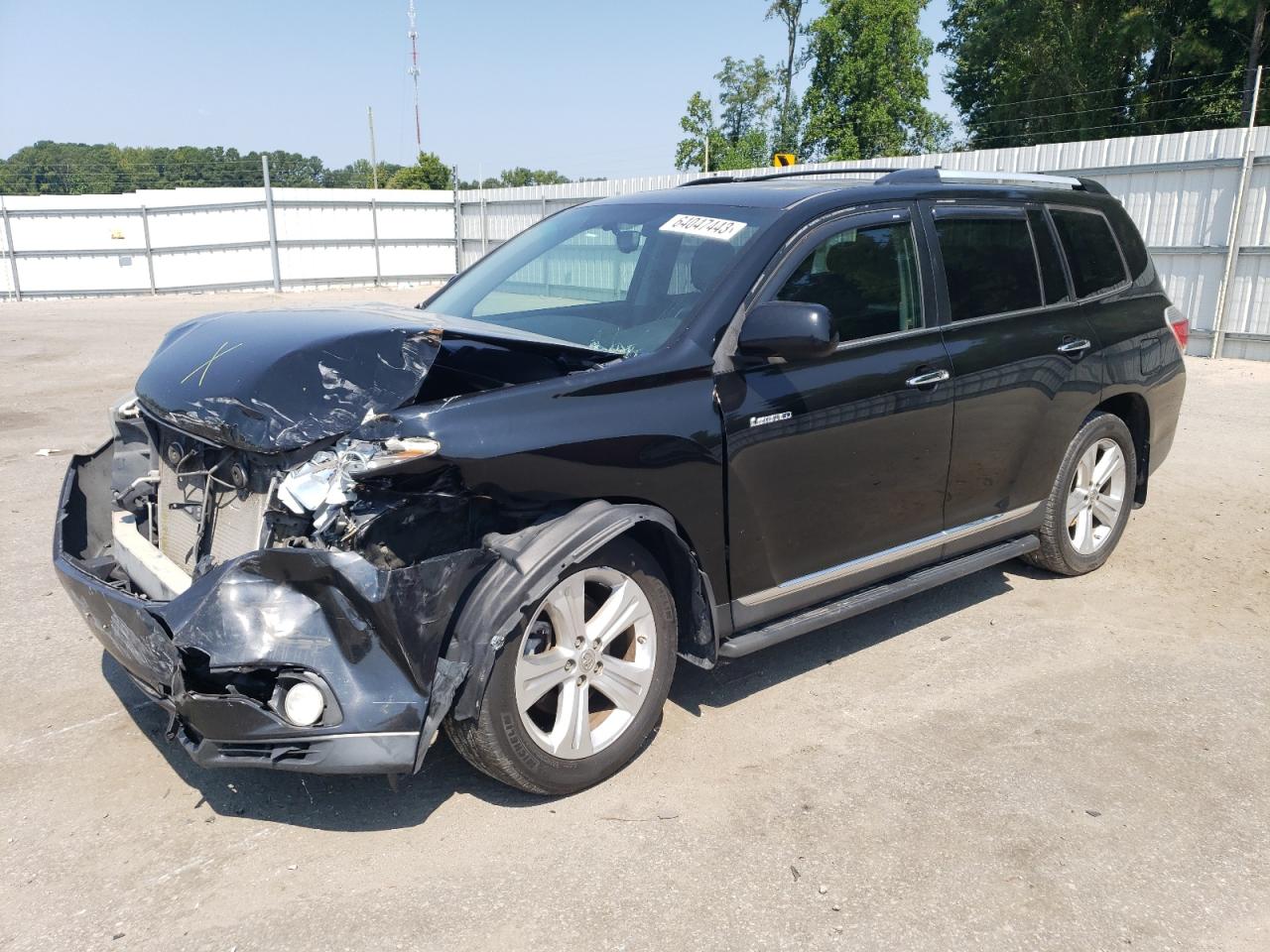 Image 1 of 2012 TOYOTA HIGHLANDER LIMITED 2012 with VIN 5TDDK3EH3CS152562