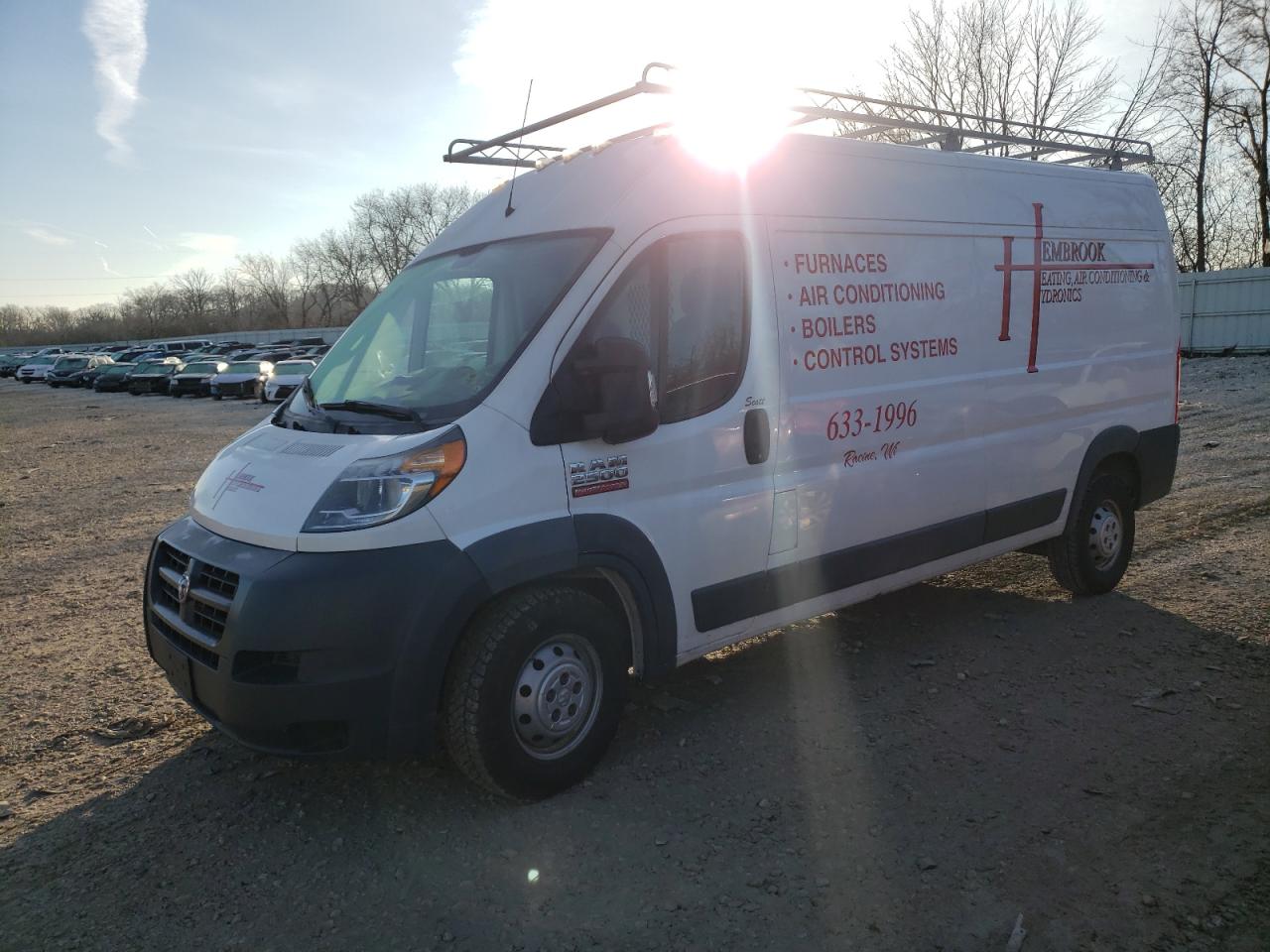 Image 1 of 2018 RAM PROMASTER 2500 2500 HIGH 2018 with VIN 3C6TRVDG4JE114364