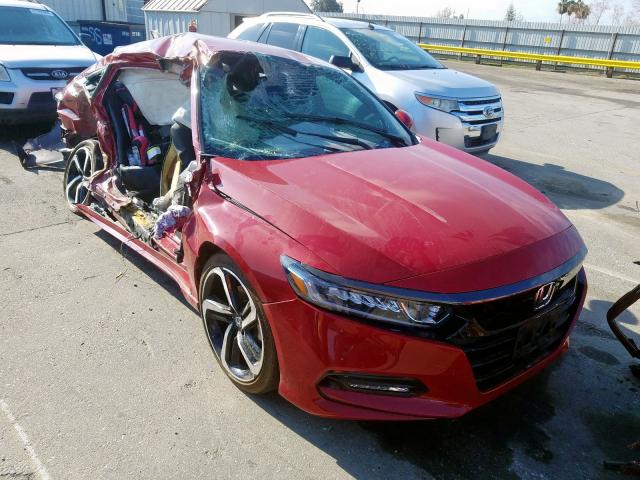 Obraz 1 z 2018 HONDA ACCORD SPORT 2018 z VIN 1HGCV1F32JA033181