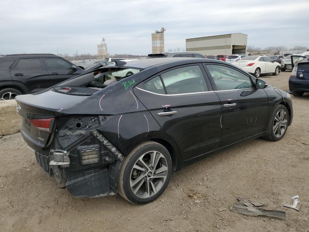 Image 3 of 2017 HYUNDAI ELANTRA SE 2017 with VIN 5NPD84LF2HH004681