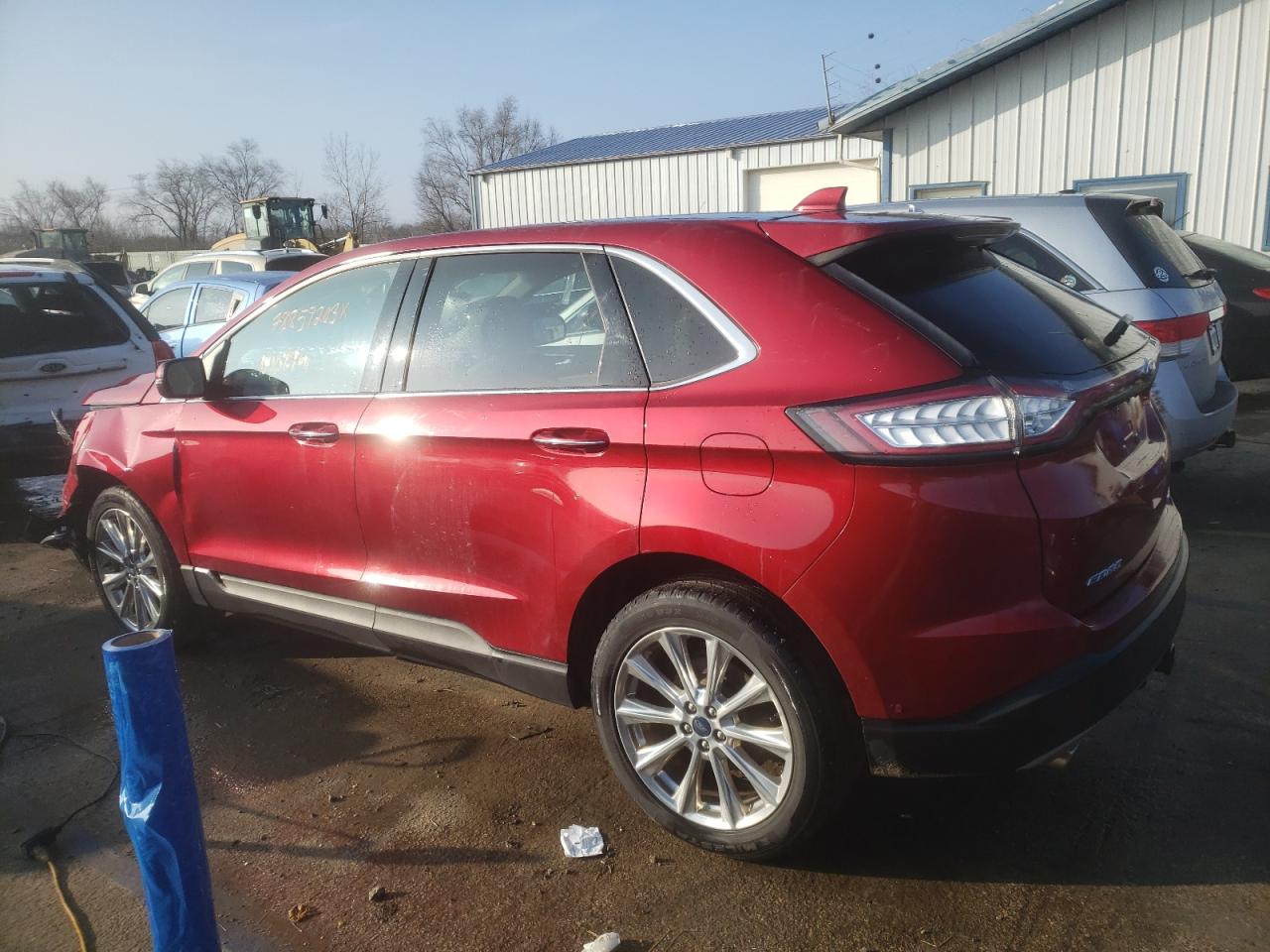 Изображение 2 2018 FORD EDGE TITANIUM 2018 с VIN 2FMPK4K80JBC50126