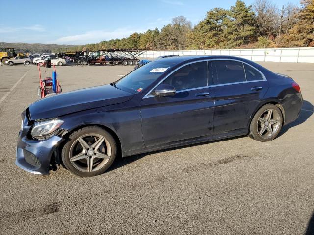 Image 1 of 2017 MERCEDES-BENZ C 300 4MATIC 2017 with VIN 55SWF4KB9HU205889