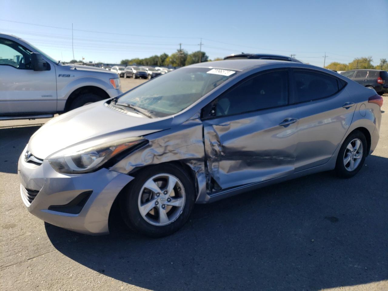 Image 1 of 2015 HYUNDAI ELANTRA SE 2015 with VIN 5NPDH4AE2FH641691