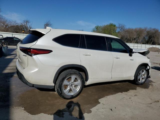 Image 3 of 2021 TOYOTA HIGHLANDER HYBRID LE 2021 with VIN 5TDZARAH5MS507220