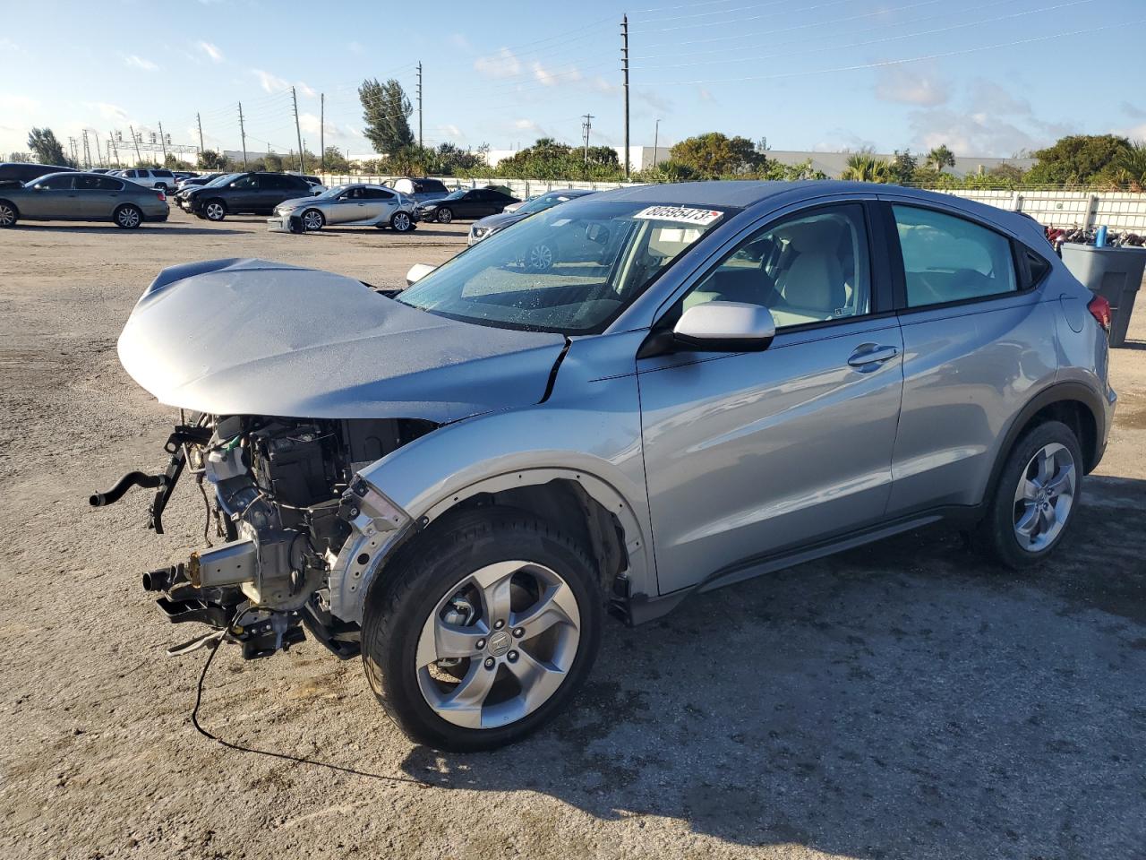 Image 1 of 2020 HONDA HR-V LX 2020 with VIN 3CZRU5H33LM705457