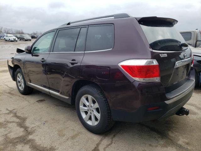 Obraz 2 z 2013 TOYOTA HIGHLANDER BASE 2013 z VIN 5TDBK3EH7DS187193