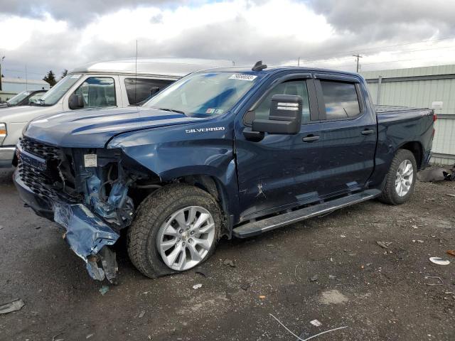 Image 1 of 2019 CHEVROLET SILVERADO K1500 CUSTOM 2019 with VIN 3GCUYBEFXKG700187