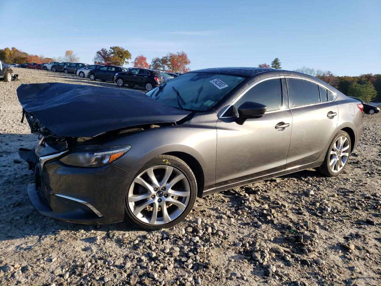 Image 1 of 2017 MAZDA 6 TOURING 2017 with VIN JM1GL1V5XH1133905