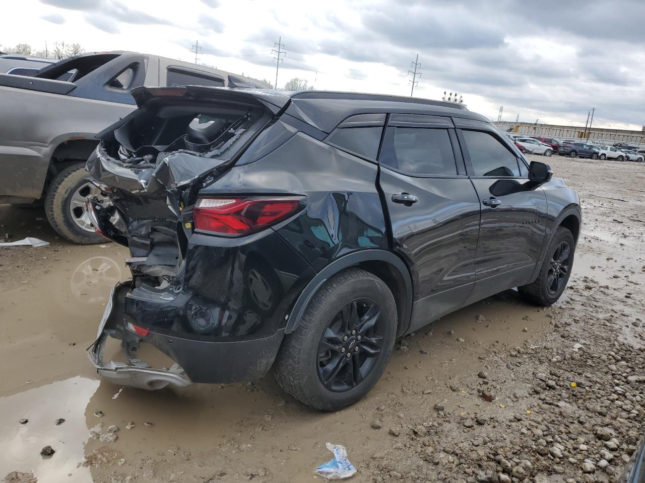 Image 3 of 2020 CHEVROLET BLAZER 3LT 2020 with VIN 3GNKBJRS9LS692325