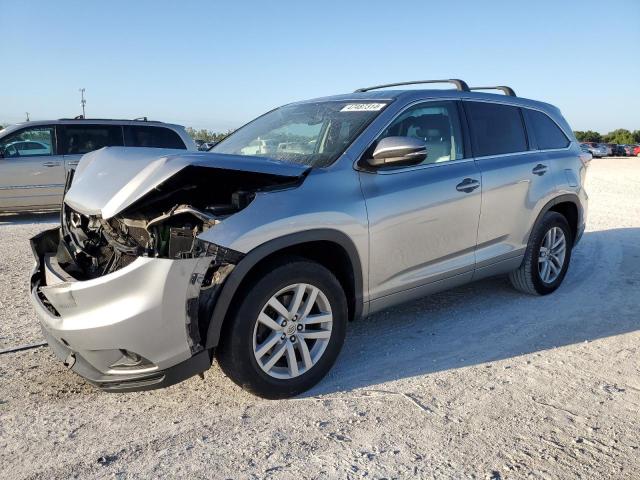 2015 TOYOTA HIGHLANDER LE 2015 image
