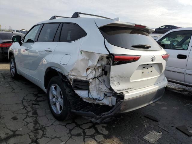 Image 2 of 2020 TOYOTA HIGHLANDER L 2020 with VIN 5TDCZRAH0LS500432