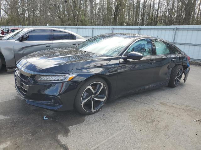 Image 1 of 2022 HONDA ACCORD SPORT 2022 with VIN 1HGCV2F37NA017361