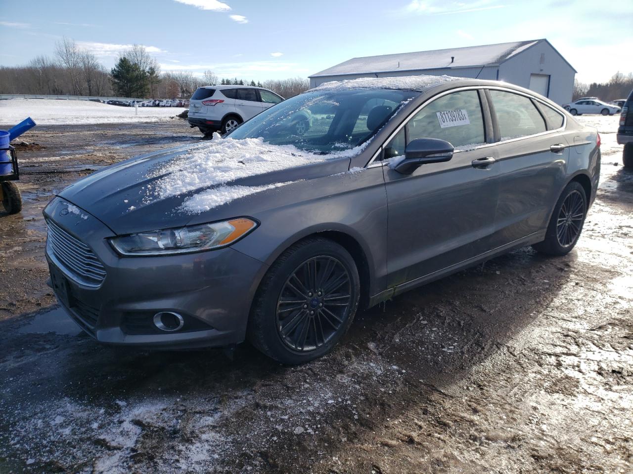 Image 1 of 2014 FORD FUSION SE 2014 with VIN 3FA6P0HD7ER374342