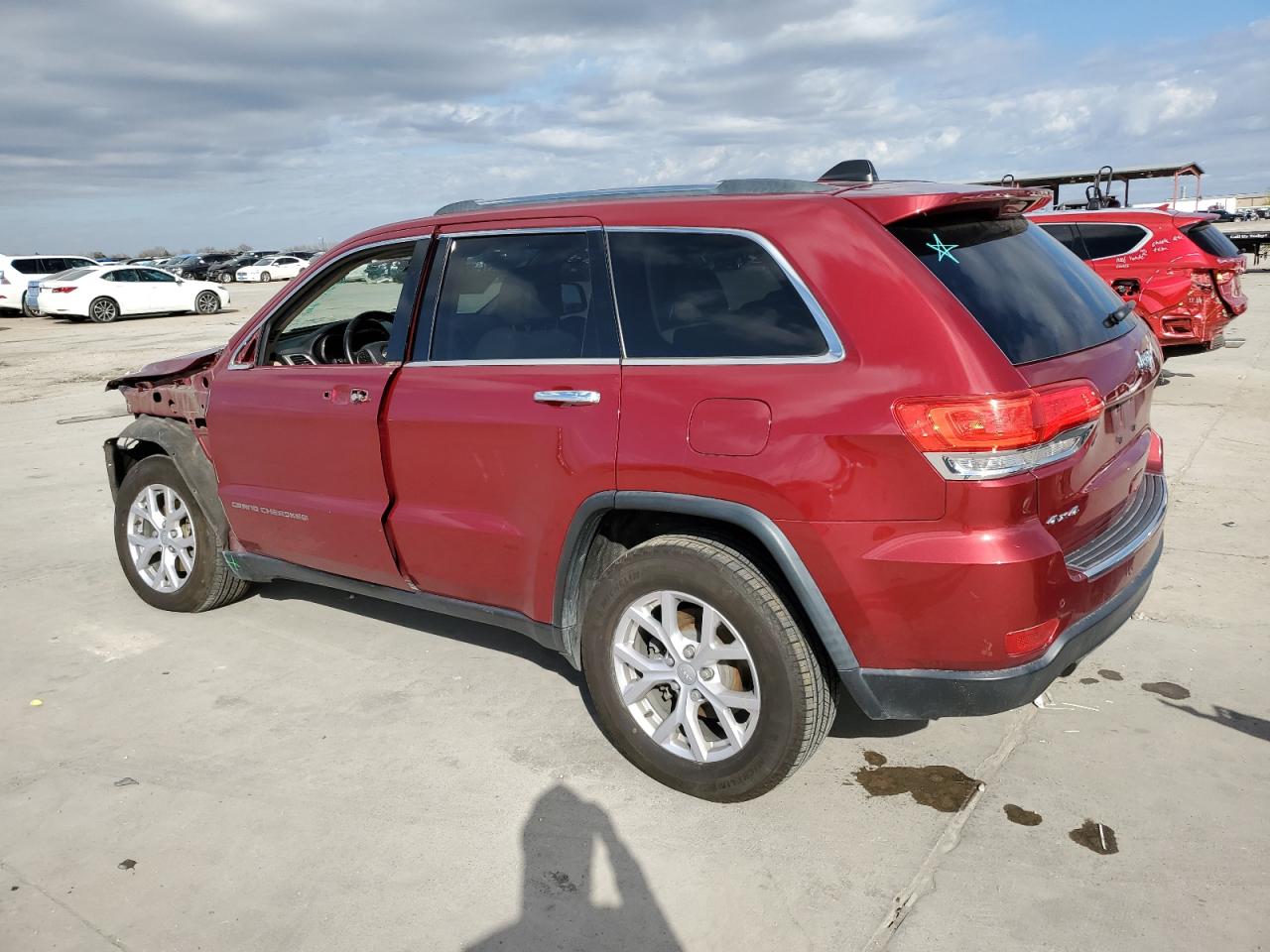 Image 2 of 2014 JEEP GRAND CHEROKEE LIMITED 2014 with VIN 1C4RJFBG7EC102158
