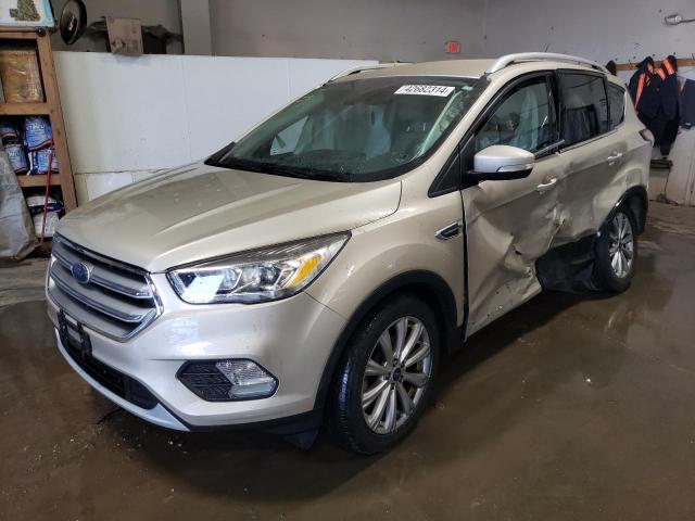 Image 1 of 2017 FORD ESCAPE TITANIUM 2017 with VIN 1FMCU0JD5HUB77534