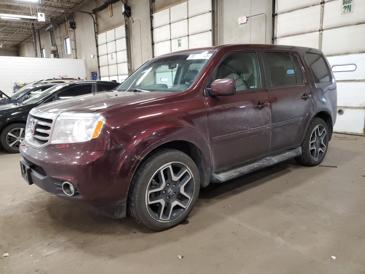 Image 1 of 2012 HONDA PILOT EXL 2012 with VIN 5FNYF4H51CB051215