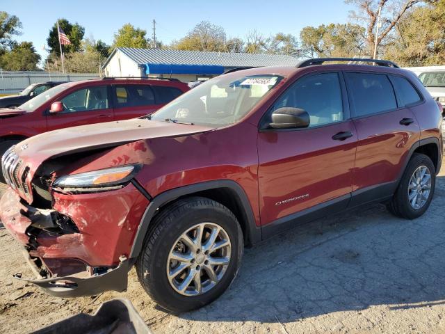 Obraz 1 z 2017 JEEP CHEROKEE SPORT 2017 z VIN 1C4PJMAS5HW543386