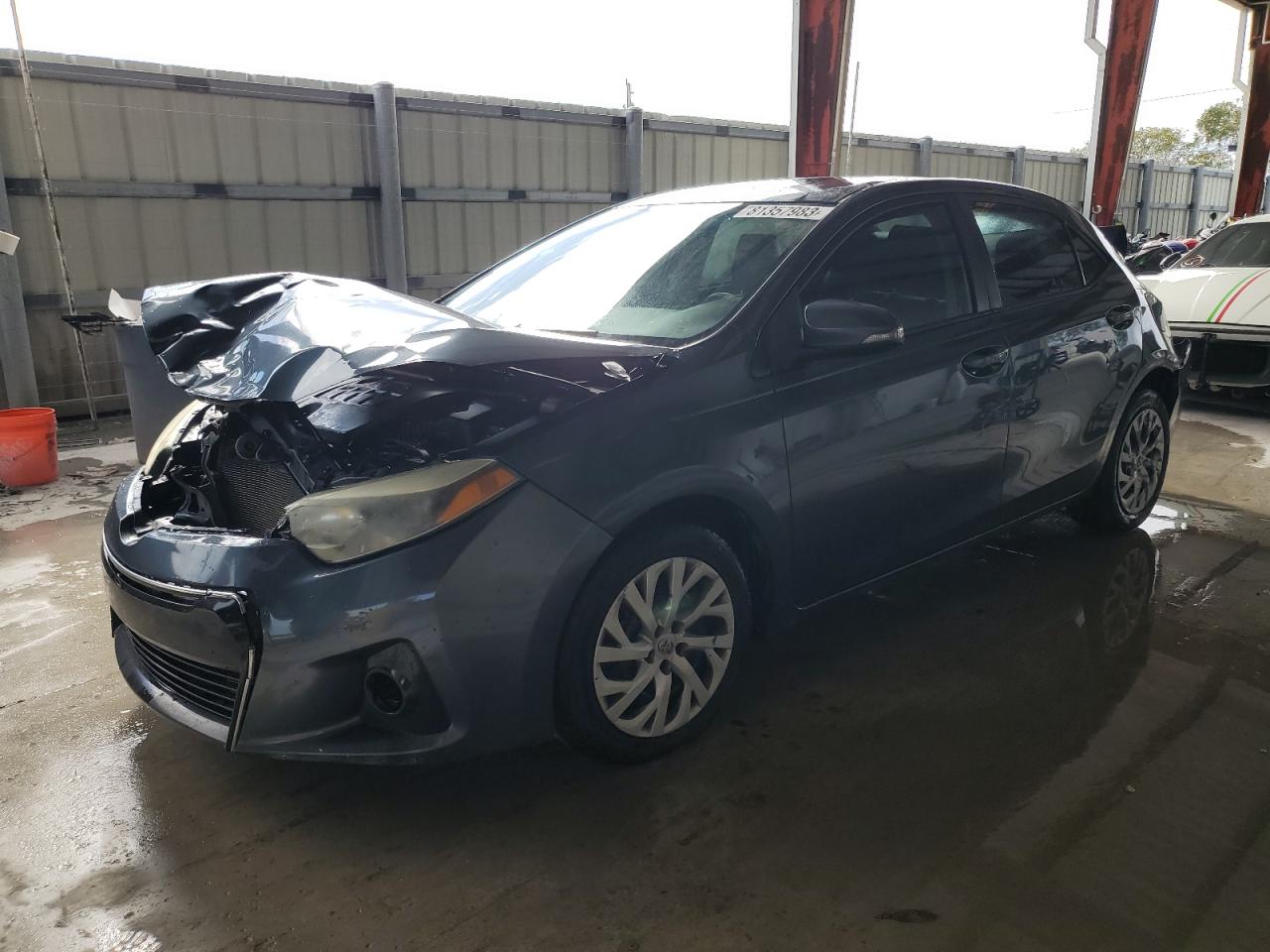 Изображение 1 2015 TOYOTA COROLLA L 2015 с VIN 2T1BURHE8FC331814