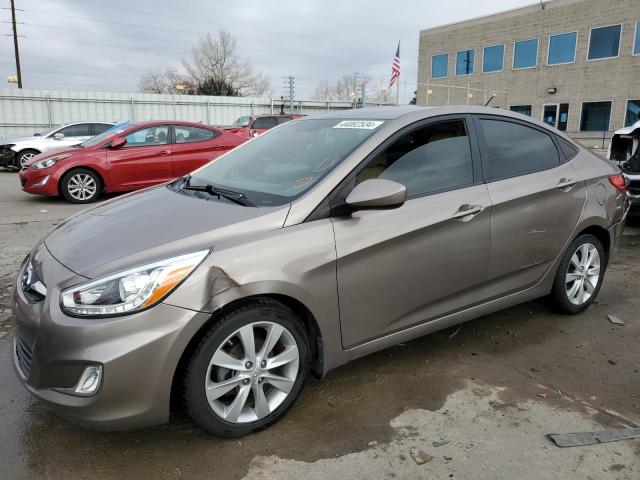 Image 1 of 2014 HYUNDAI ACCENT GLS 2014 with VIN KMHCU4AE6EU592163