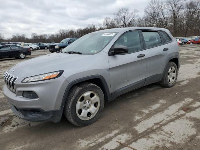 Image 1 of 2014 JEEP CHEROKEE SPORT 2014 with VIN 1C4PJLAB0EW163829